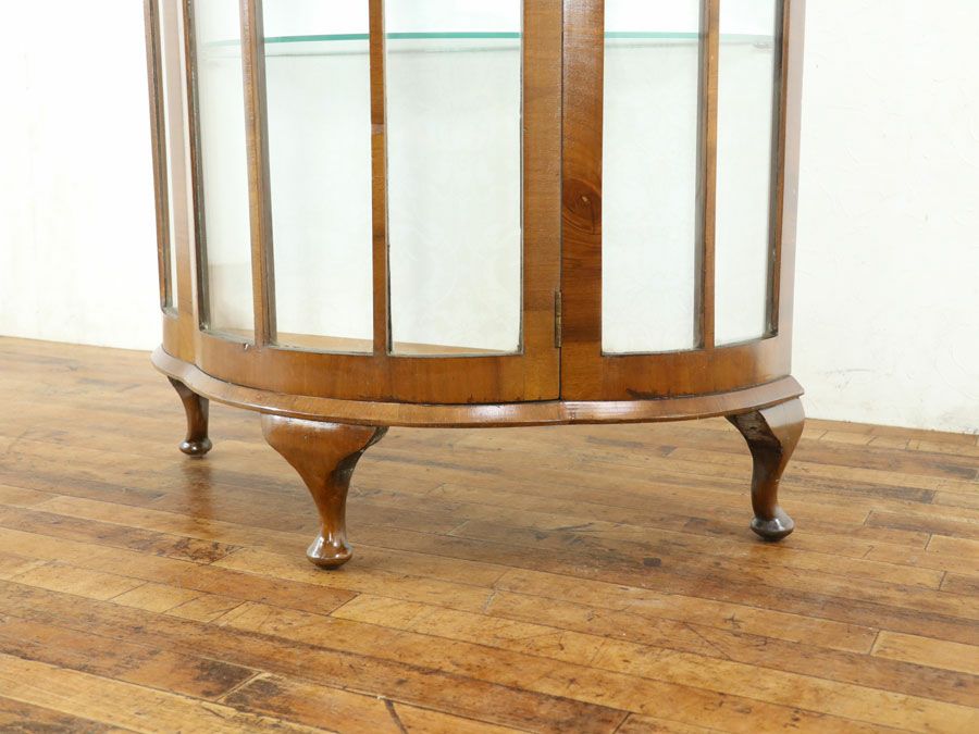 アンティーク家具 張替済ショーケース 80291