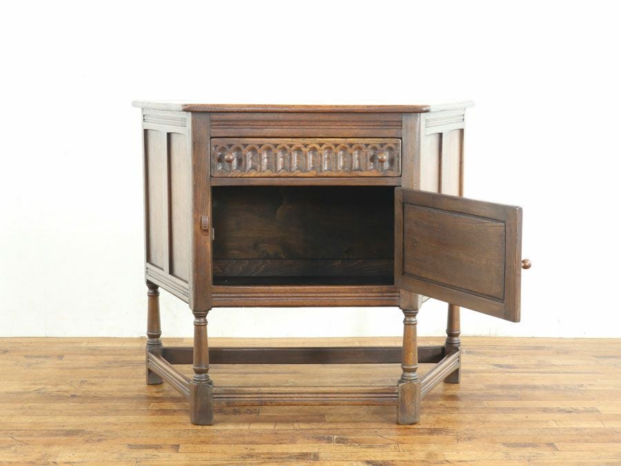 アンティーク家具 サイドキャビネット 80500