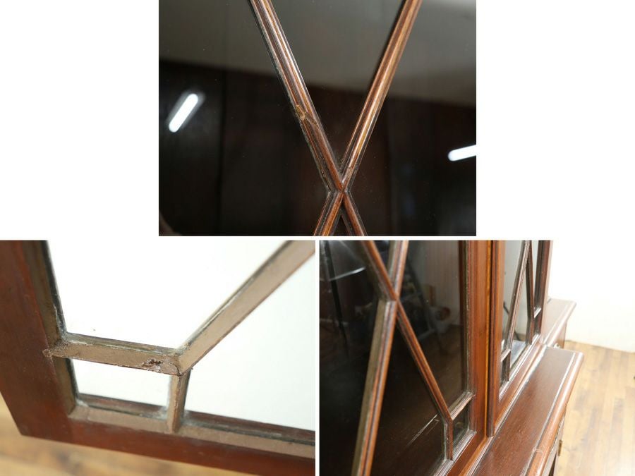 アンティーク家具 キャビネット 80574