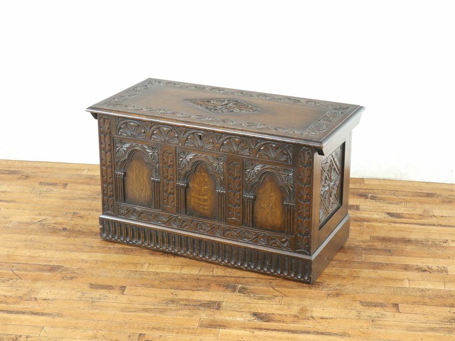 アンティーク家具 コファー 80491