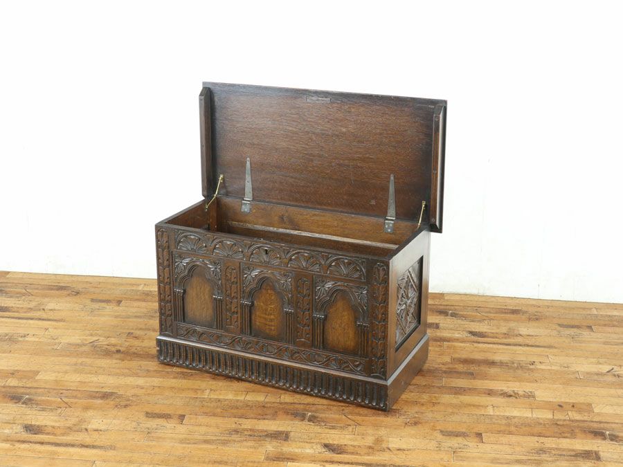 アンティーク家具 コファー 80491