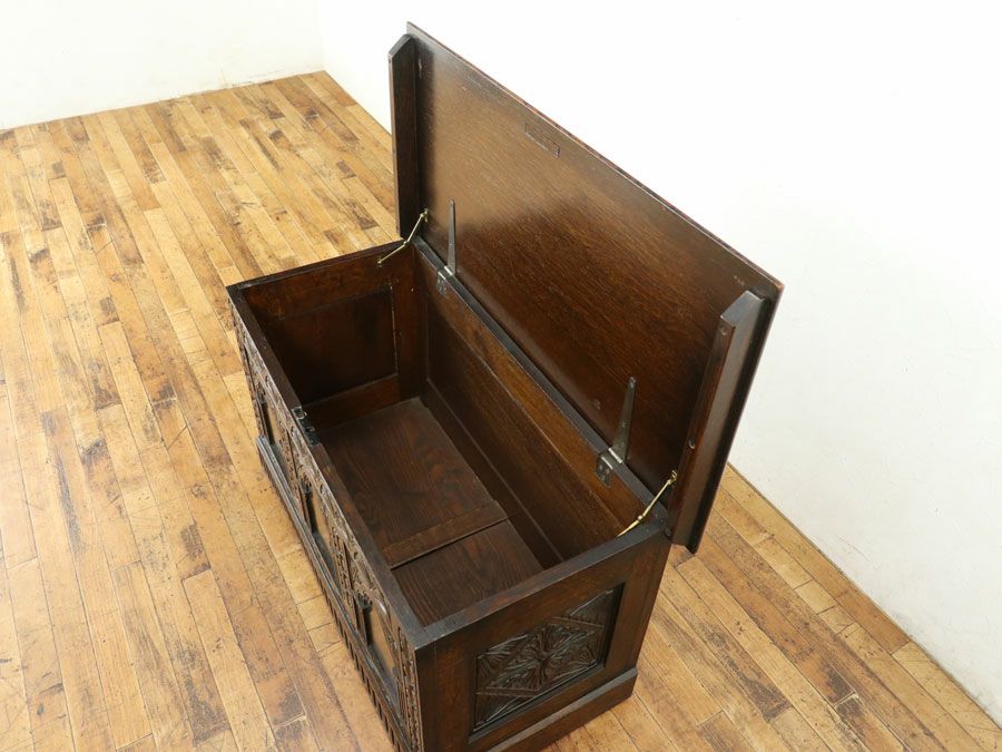 アンティーク家具 コファー 80491