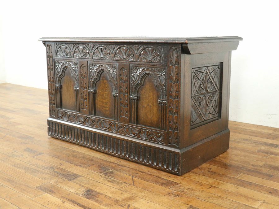 アンティーク家具 コファー 80491