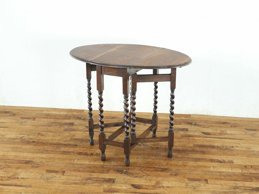 アンティーク家具 ゲートレッグテーブル 80608