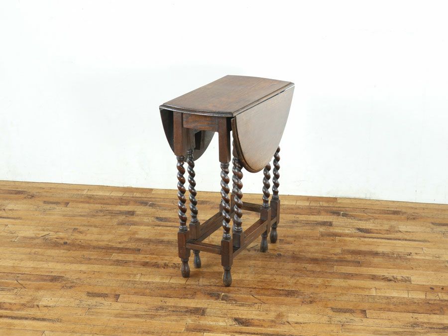 アンティーク家具 ゲートレッグテーブル 80608