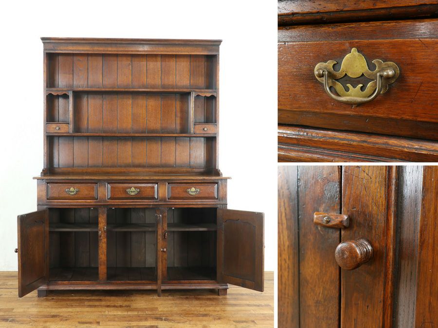 アンティーク家具 カップボード 80642