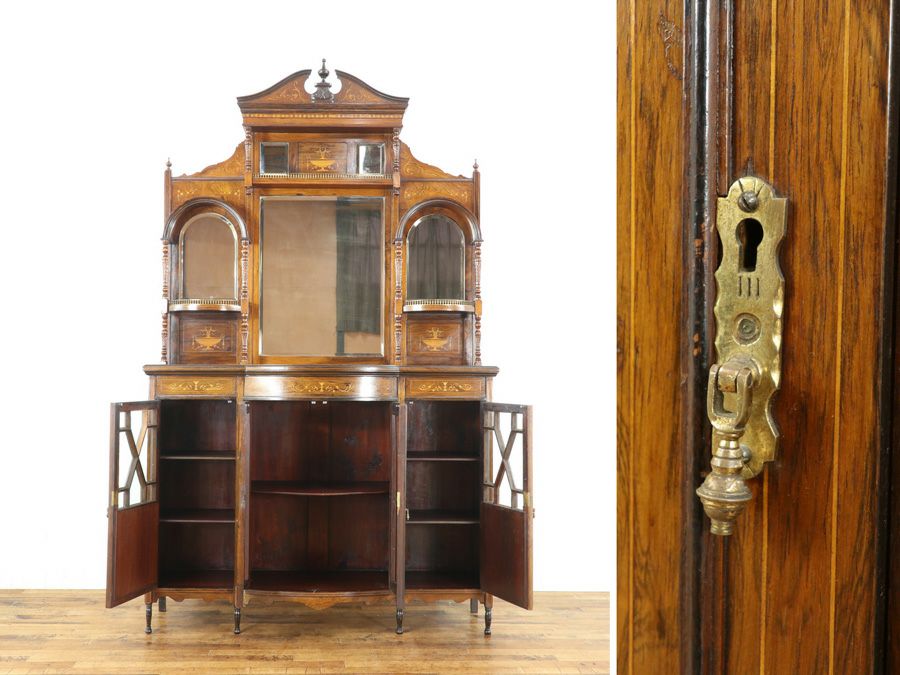 エドワーディアンパーラーキャビネット 80648