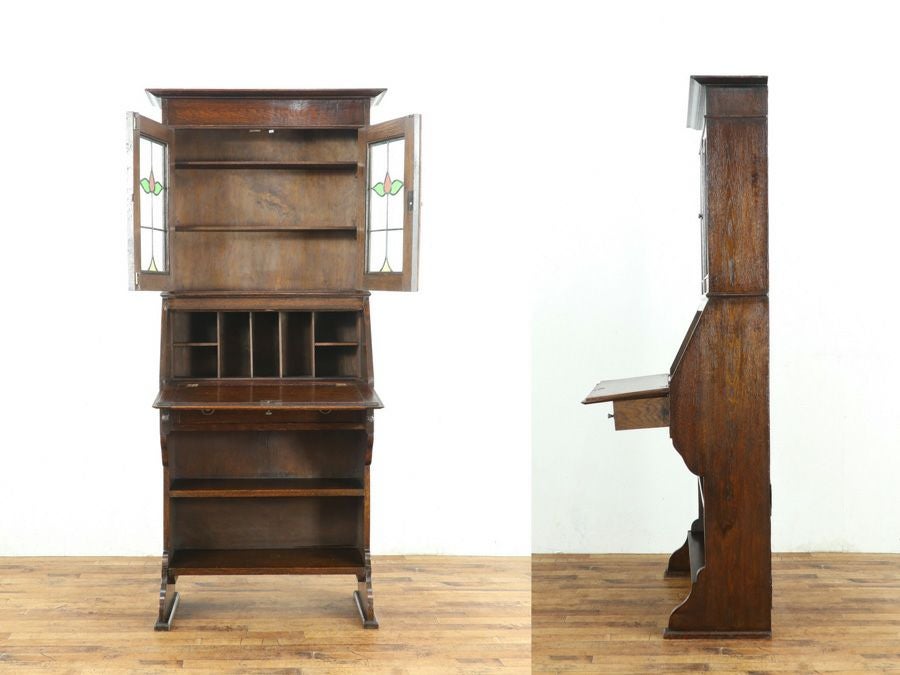 アンティーク家具 ブックビューロー 80535