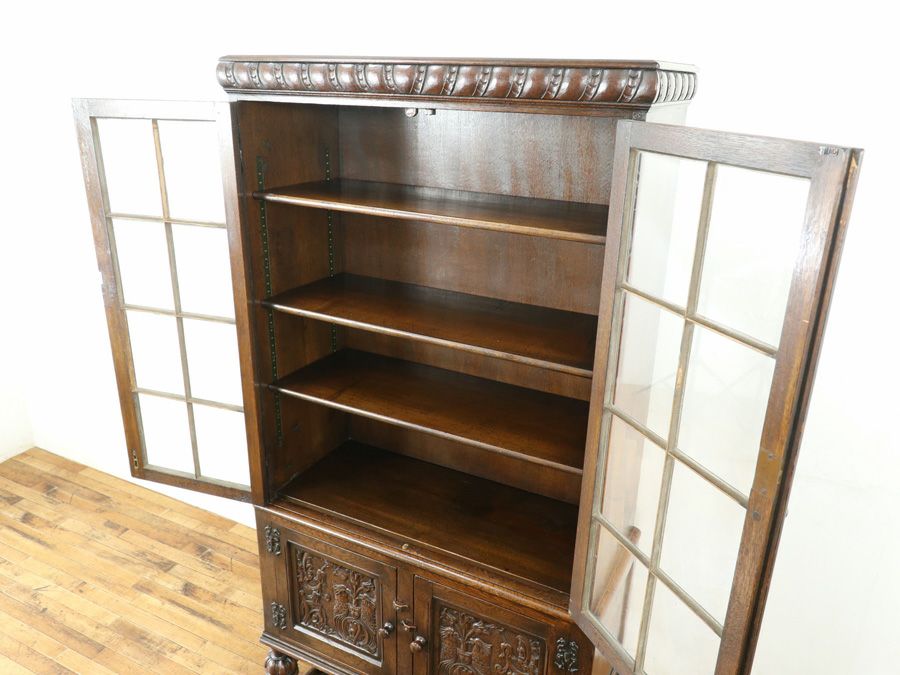 アンティーク家具 ブックケース 80488