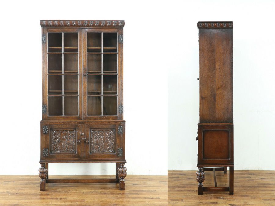 アンティーク家具 ブックケース 80488