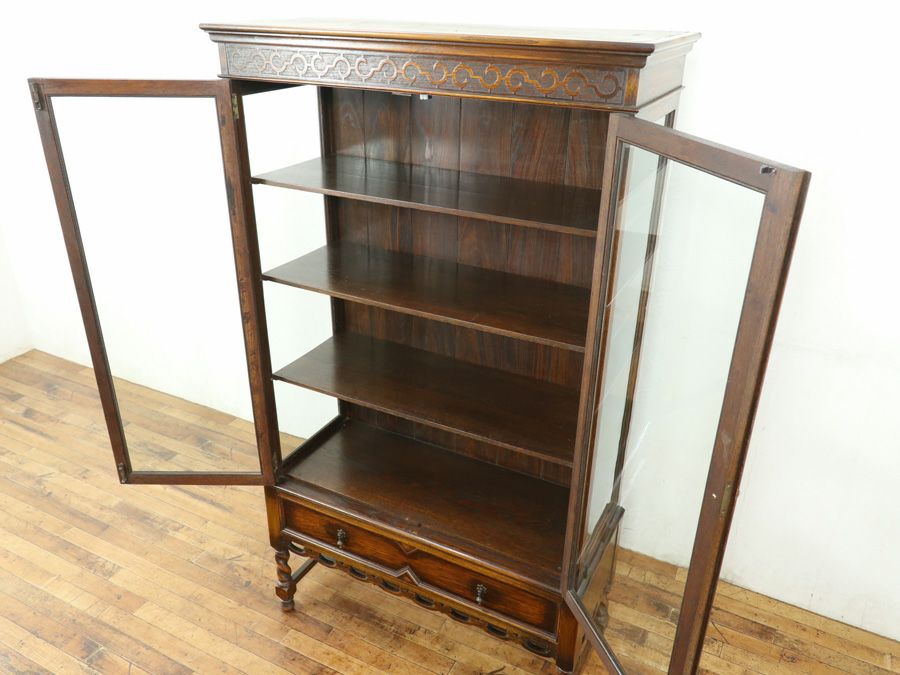 アンティーク家具 ショーケース 80629