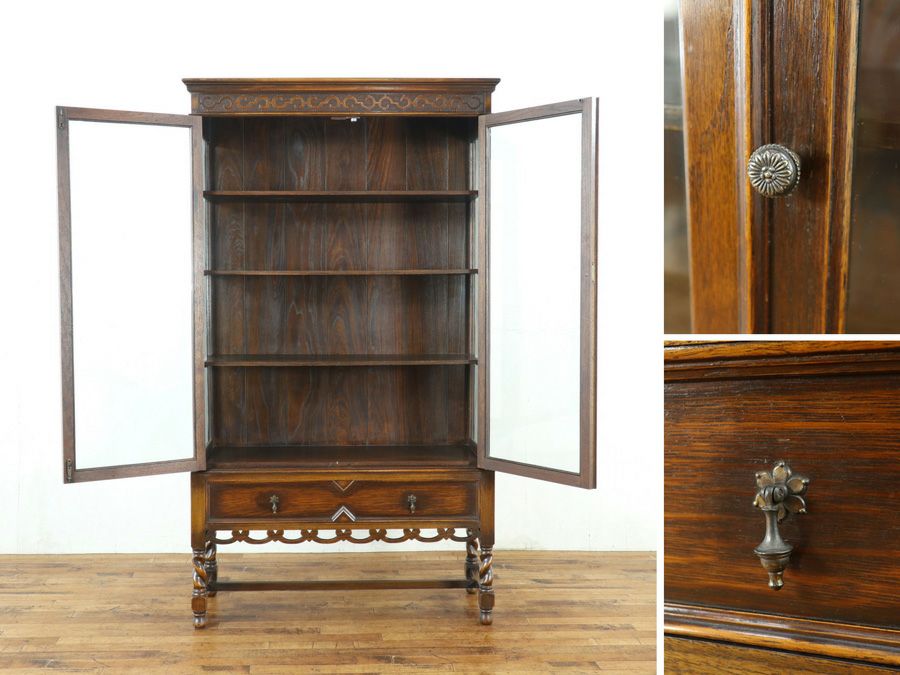 アンティーク家具 ショーケース 80629