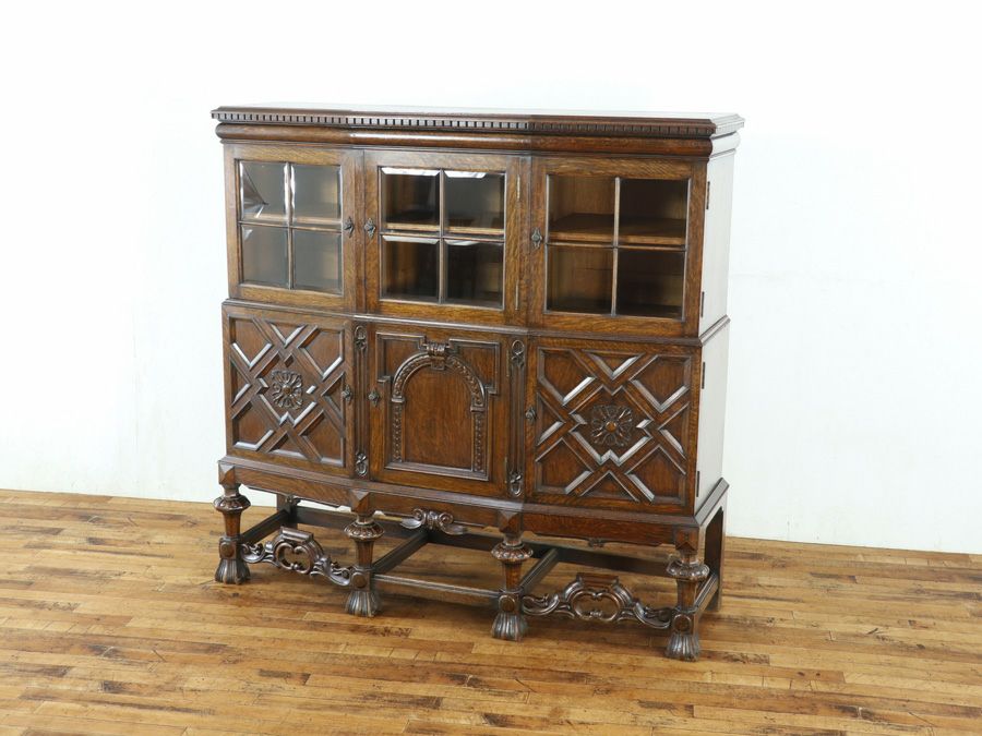 アンティーク家具 キャビネット 80513