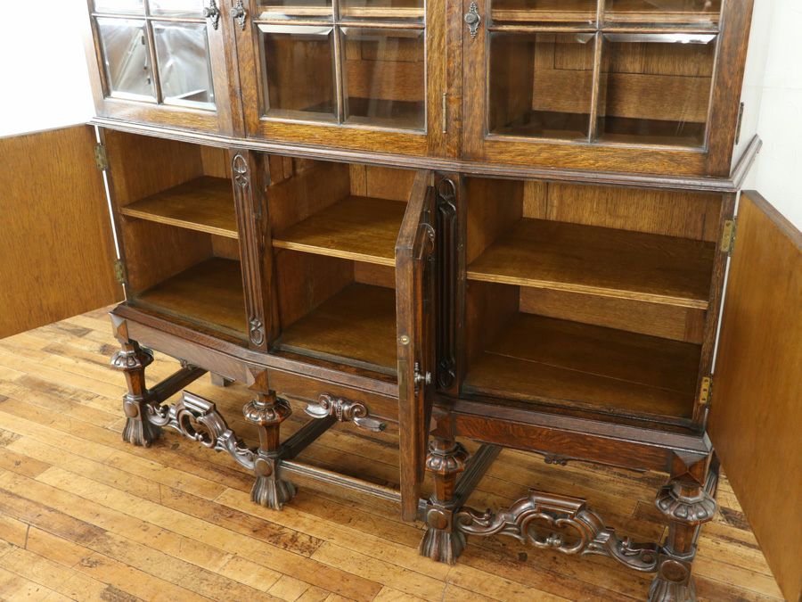 アンティーク家具 キャビネット 80513