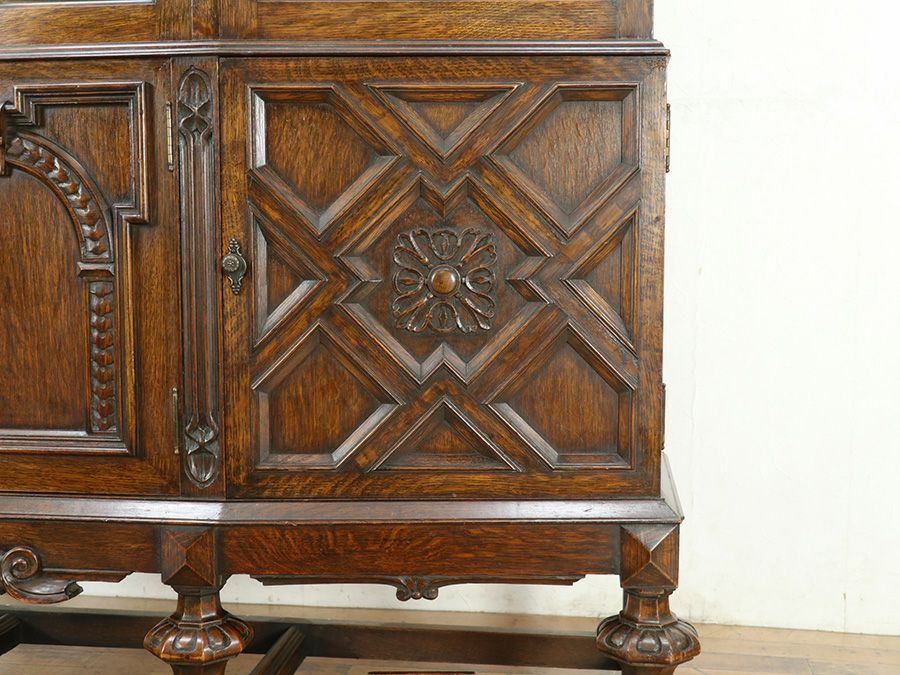 アンティーク家具 キャビネット 80513