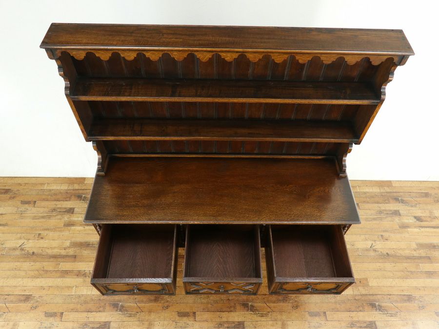 アンティーク家具 カップボード 80502