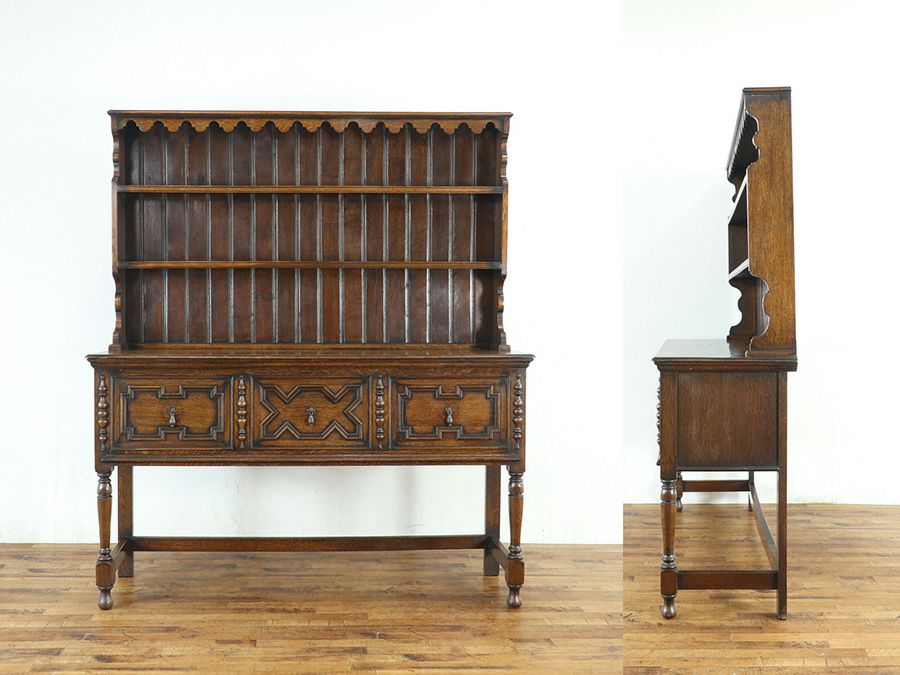 アンティーク家具 カップボード 80502