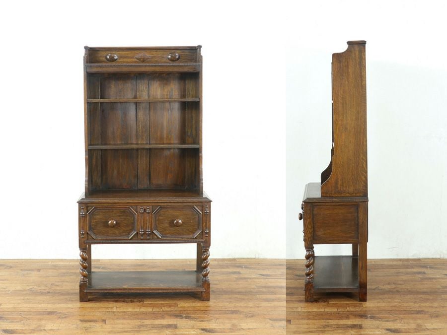 アンティーク家具 スモールカップボード 80494