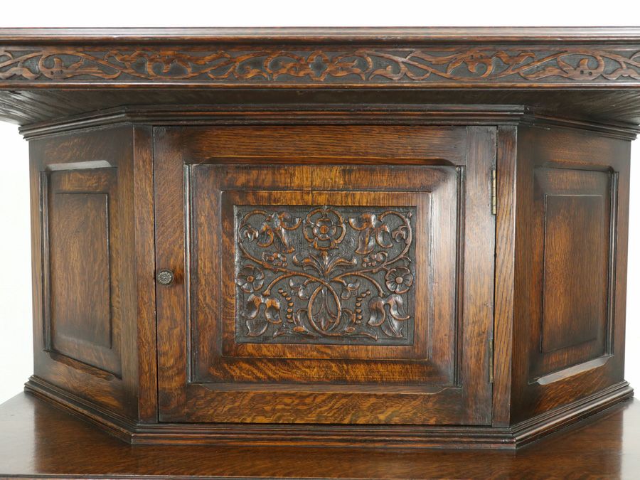 アンティーク家具 コートカップボード 80590