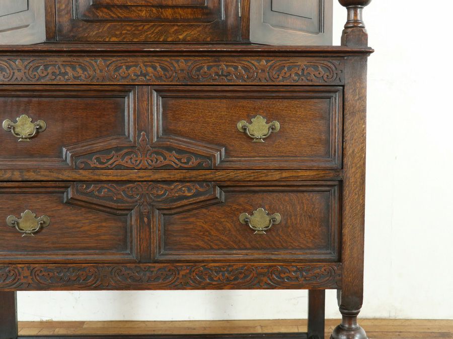 アンティーク家具 コートカップボード 80590