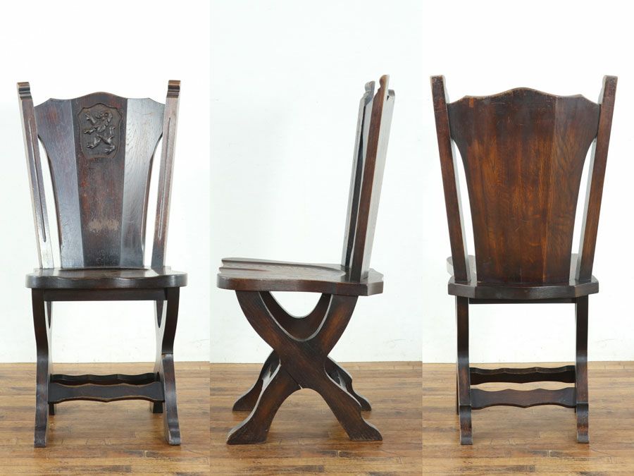 アンティーク家具 ダイニングチェア 65344b