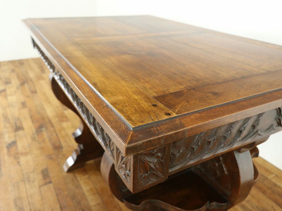 アンティーク家具 ライブラリーテーブル 65463