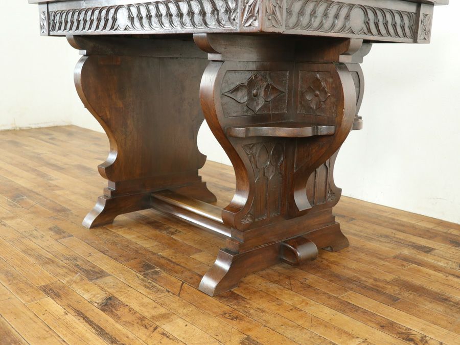 アンティーク家具 ライブラリーテーブル 65463