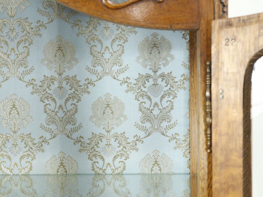 アンティーク家具 ロココキャビネット 65402a