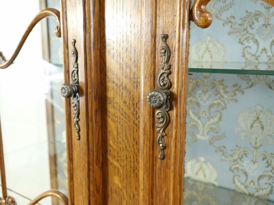 アンティーク家具 ロココキャビネット 65402a