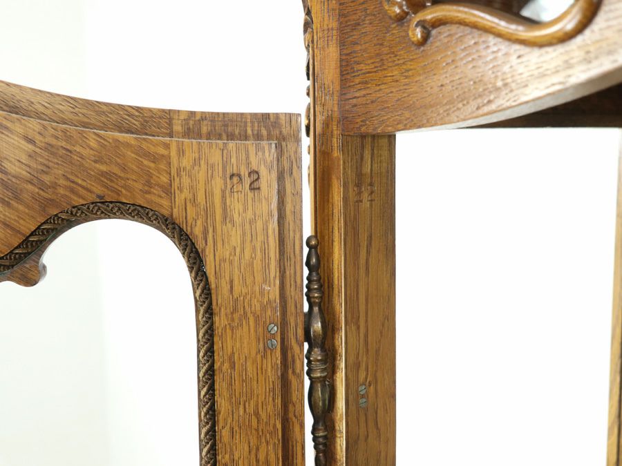 アンティーク家具 ロココキャビネット 65402a