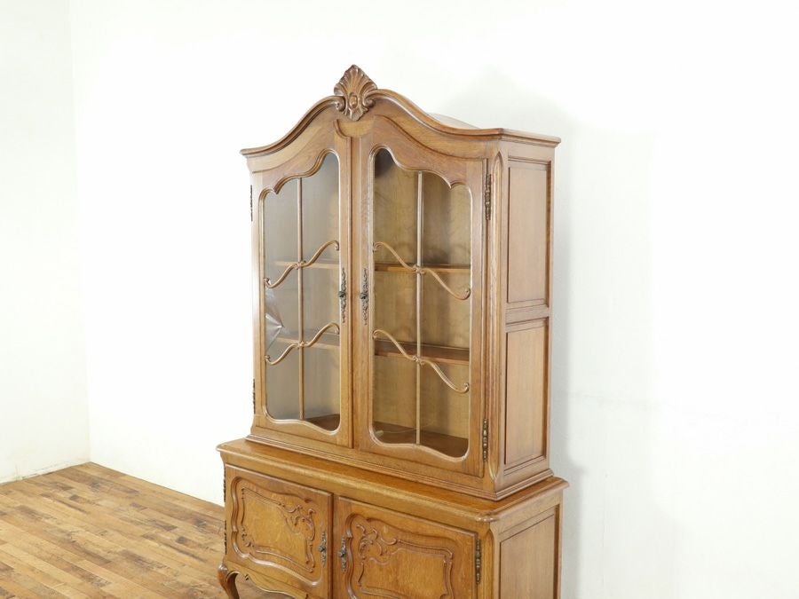 アンティーク家具 ロココキャビネット 65417