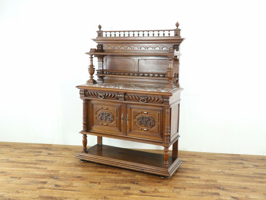 アンティーク家具 ロココキャビネット 65462