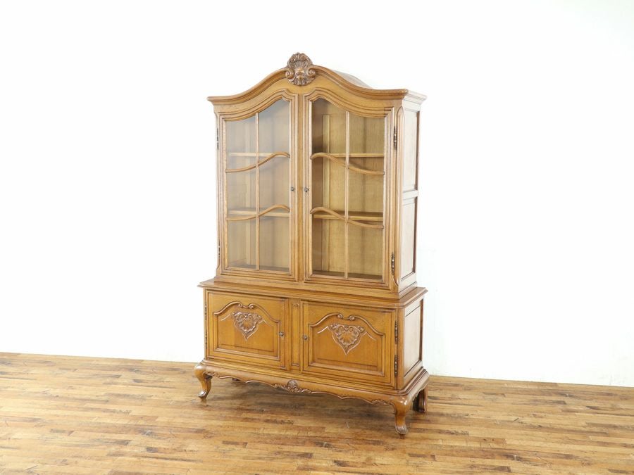アンティーク家具 ロココキャビネット 65382