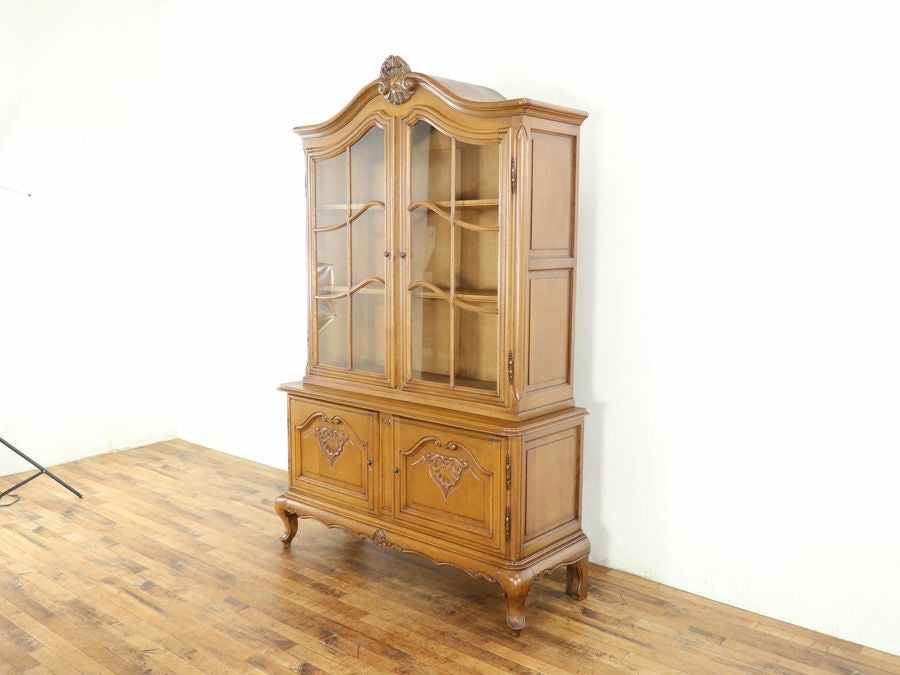 アンティーク家具 ロココキャビネット 65382