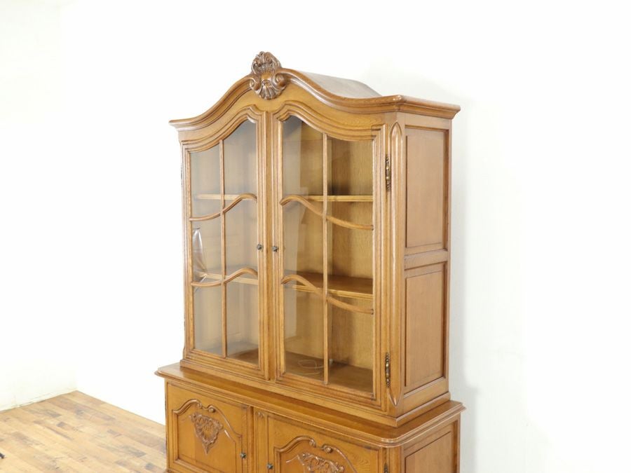 アンティーク家具 ロココキャビネット 65382