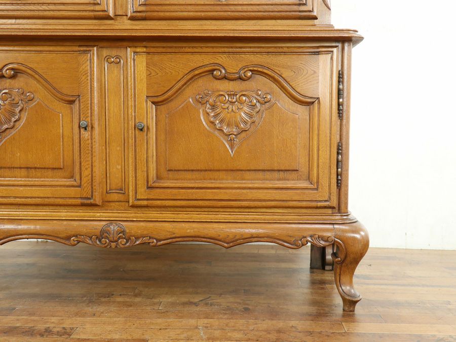 アンティーク家具 ロココキャビネット 65382