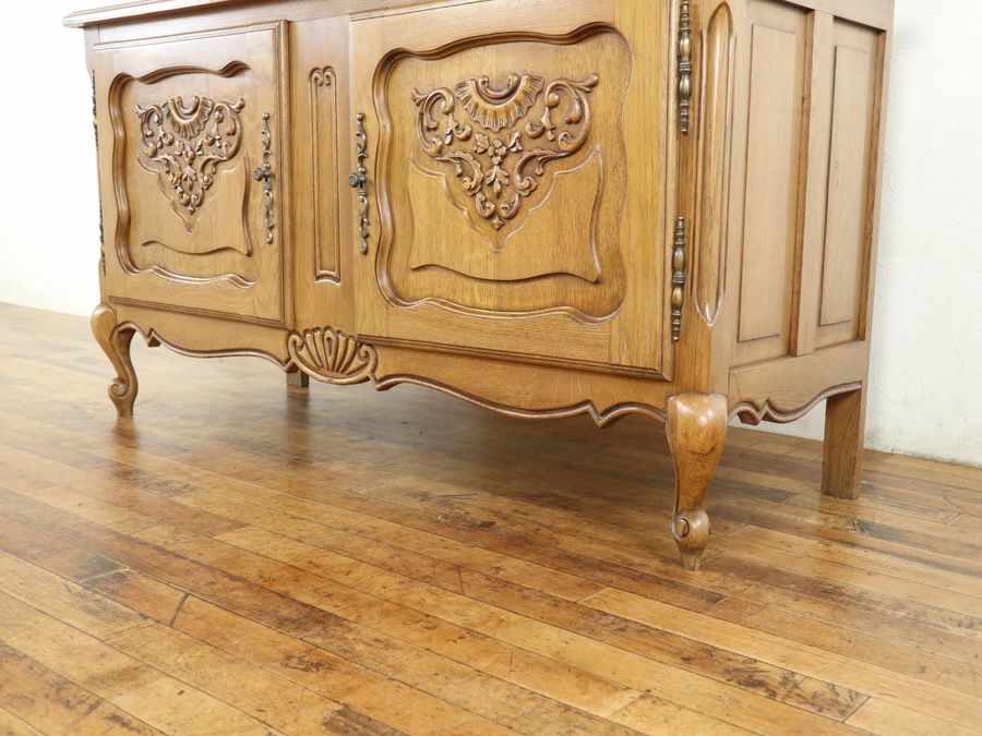 アンティーク家具 ロココキャビネット 65354