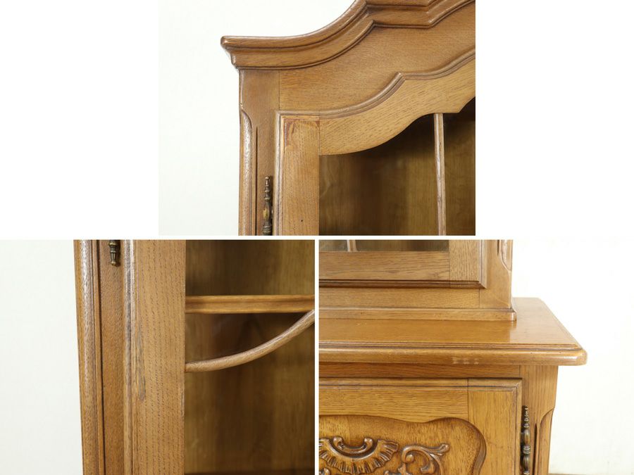 アンティーク家具 ロココキャビネット 65354