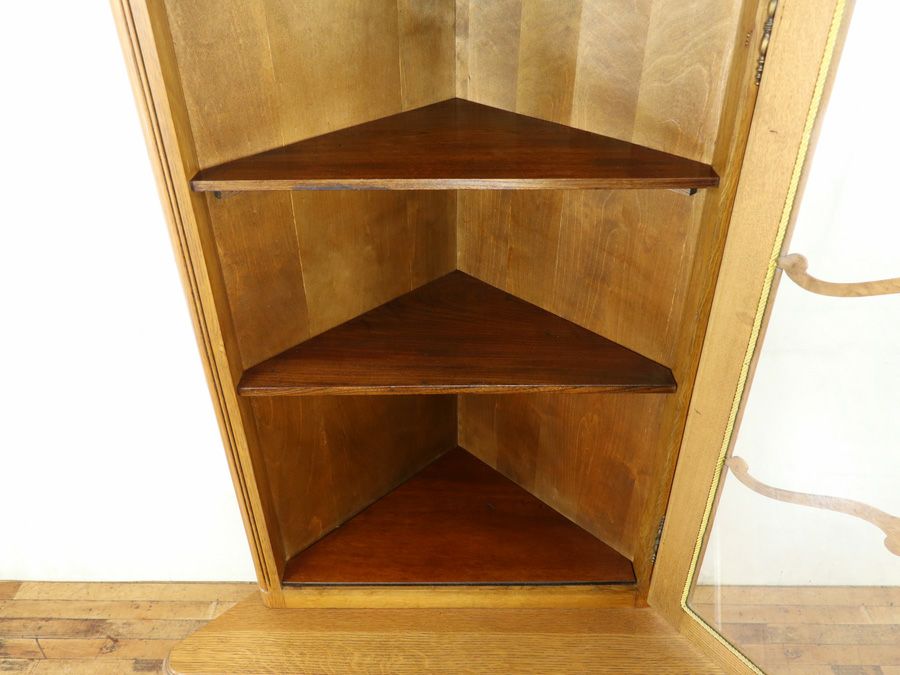 アンティーク家具 コーナーキャビネット 65347