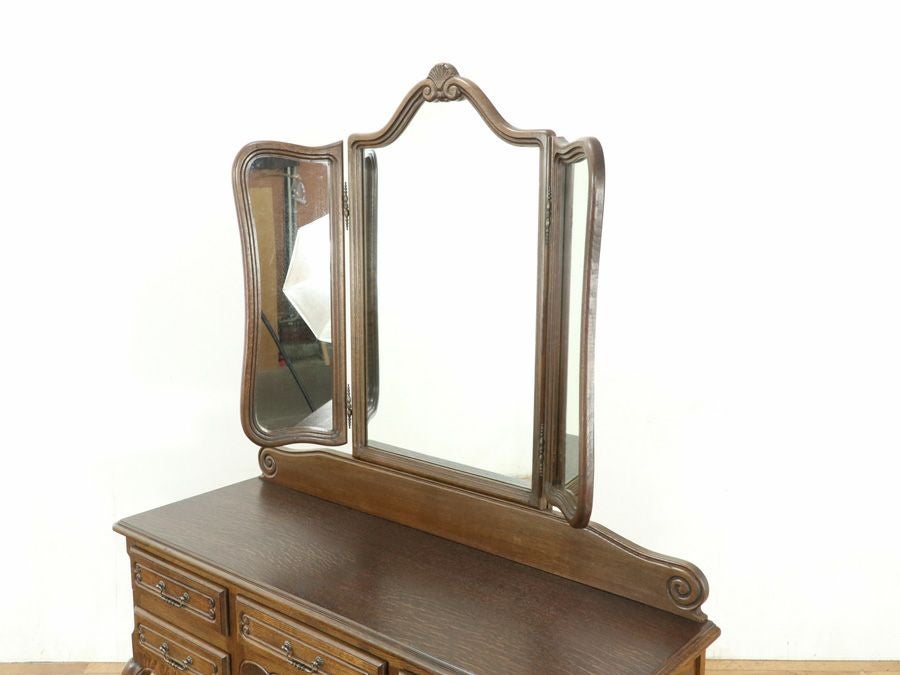 アンティーク家具 猫脚ドレッサー 65328