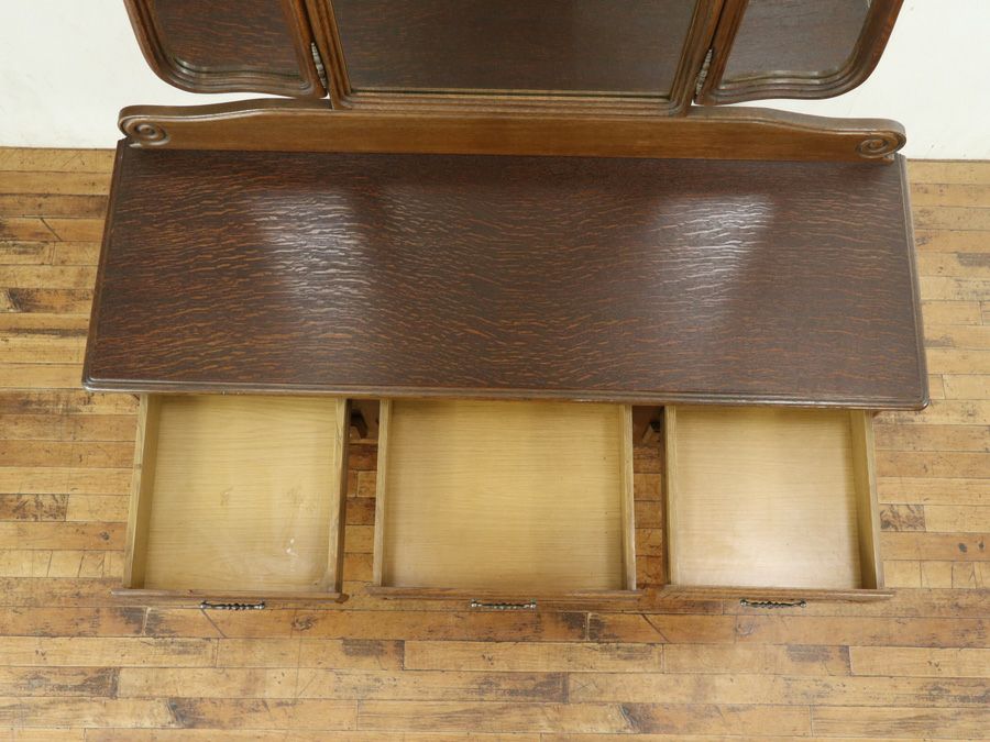 アンティーク家具 猫脚ドレッサー 65328