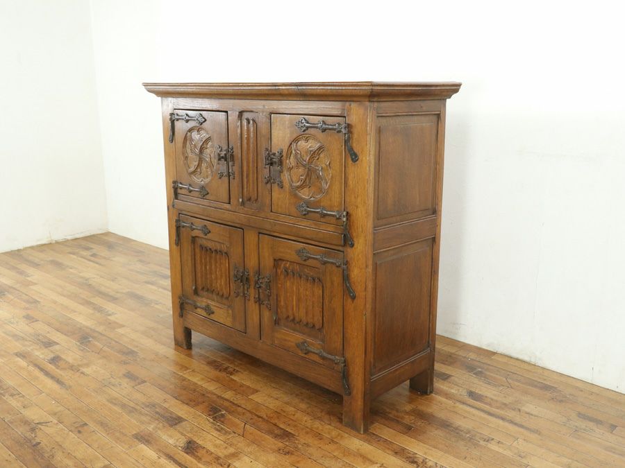 アンティーク家具 キャビネット 65332