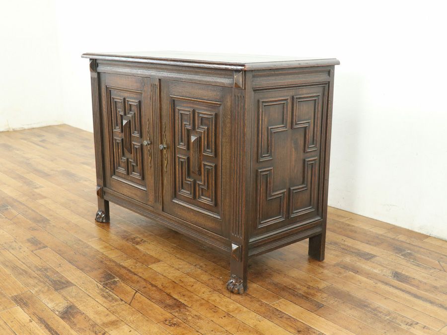アンティーク家具 キャビネット 65450