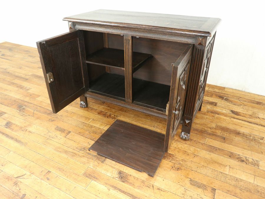 アンティーク家具 キャビネット 65450