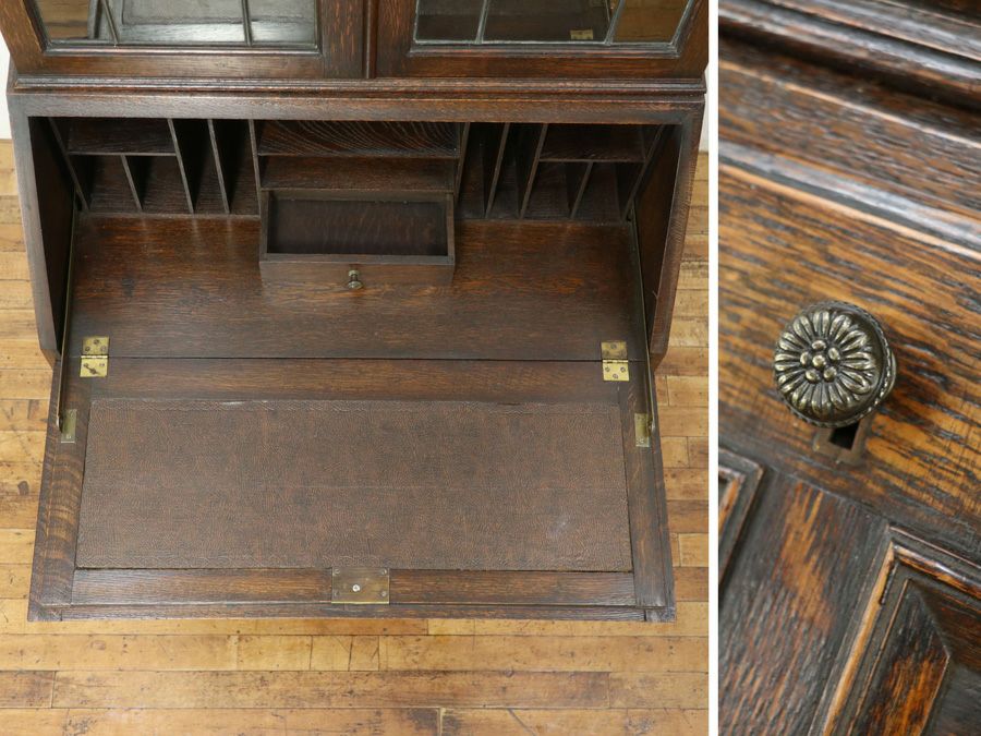 アンティーク家具 ブックビューロー 80383