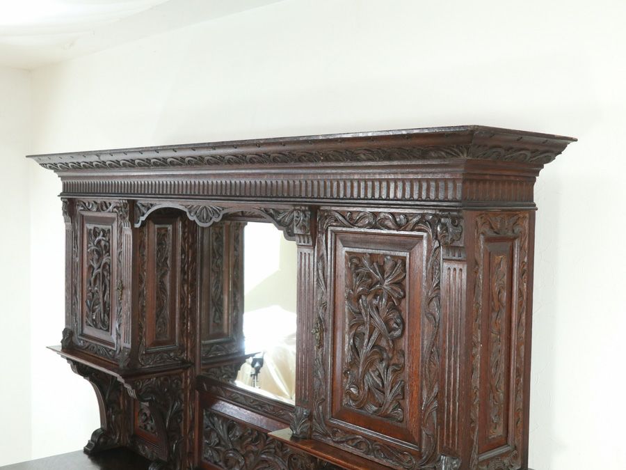 イギリスアンティーク家具 キャビネット 80600