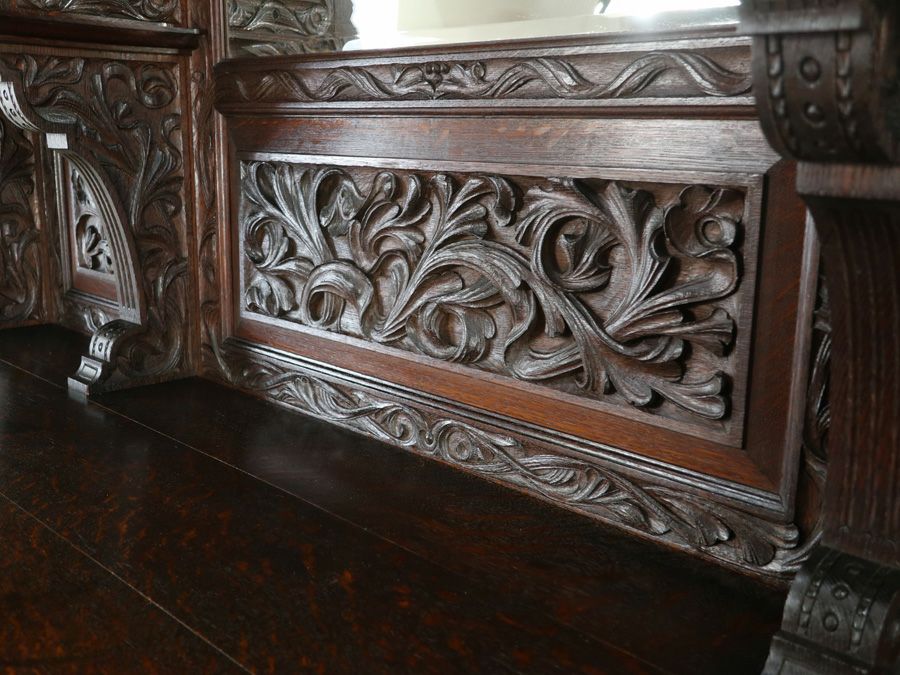 イギリスアンティーク家具 キャビネット 80600