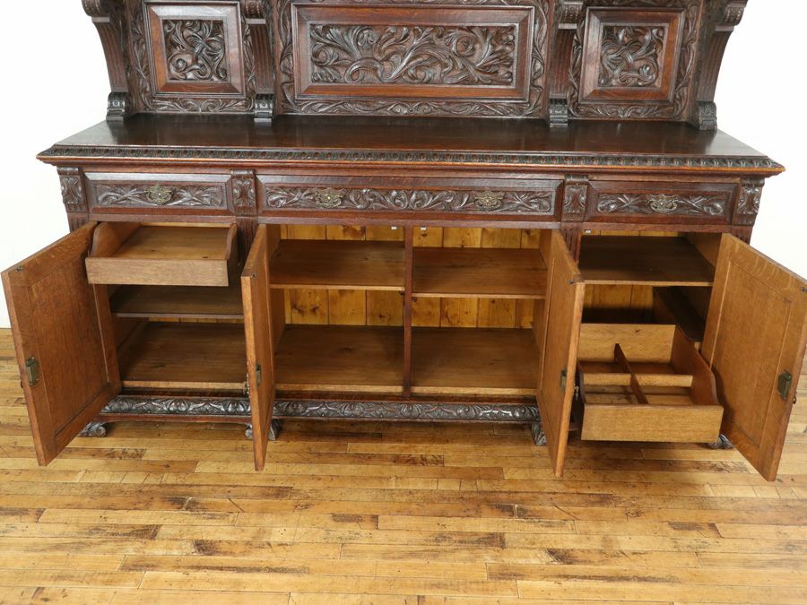 イギリスアンティーク家具 キャビネット 80600