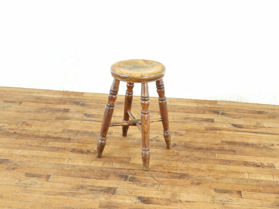 アンティーク家具 スツール 80640