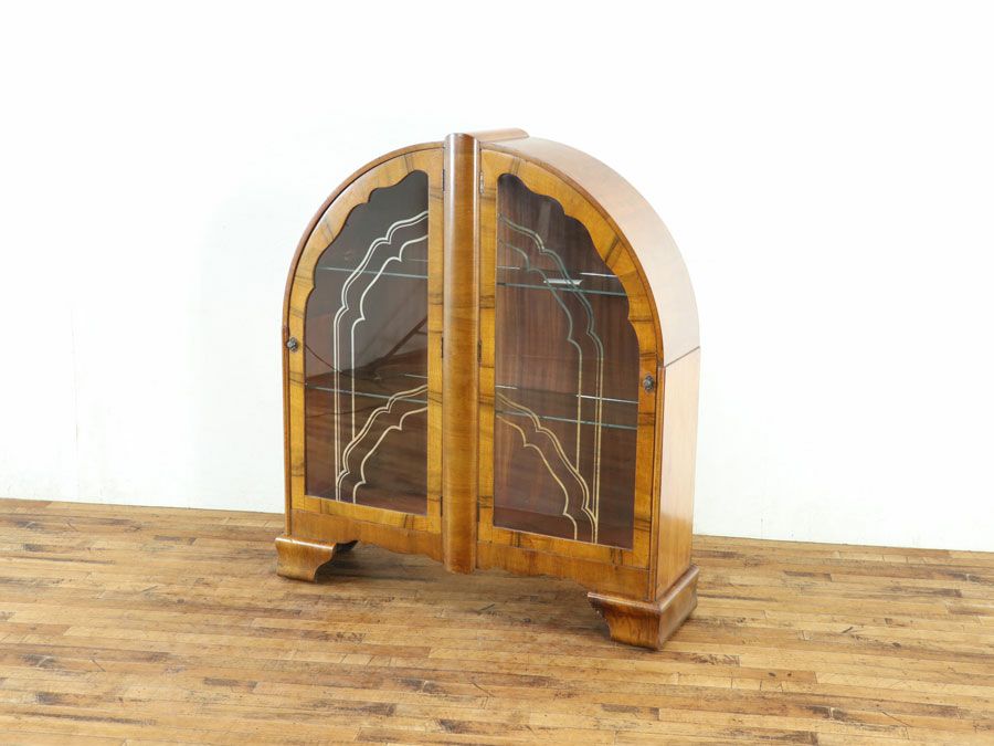 アンティーク アールデコブックケース 80594